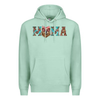 Seafoam mama with bear Premium Hoodie - Artiststas