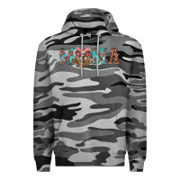 Slate Camo mama with bear Premium Hoodie - Artiststas