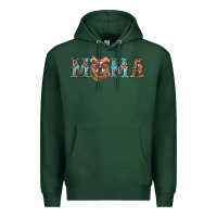 Sports Green mama with bear Premium Hoodie - Artiststas