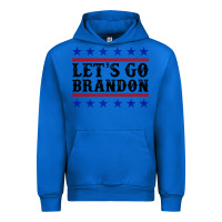 Cobalt Let's Go Brandon American Flag Urban Hoodie - Jasminsmagicworld