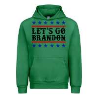 Emerald Let's Go Brandon American Flag Urban Hoodie - Jasminsmagicworld