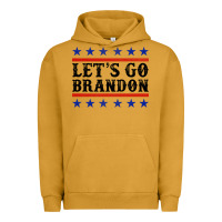 Pigment Peanut Butter Let's Go Brandon American Flag Urban Hoodie - Jasminsmagicworld
