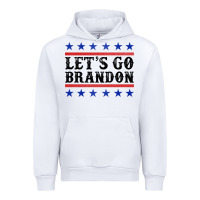 White Let's Go Brandon American Flag Urban Hoodie - Jasminsmagicworld