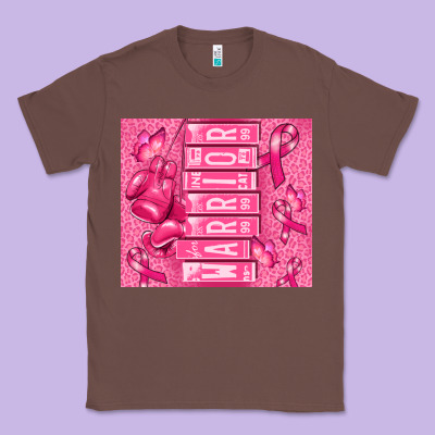 Warrior Breast Cancer Classic Tee Designed By Ranaportraitstore