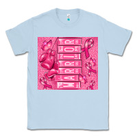 Dusty Blue warrior breast cancer Classic Tee - RanaPortraitStore