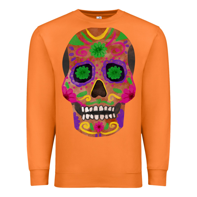 Sugar Skull Premium Sweatshirt by FaDigitalArtStudio | Teevron