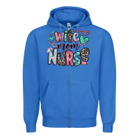 True Royal wife mom nurse Zipper Hoodie - RanaPortraitStore