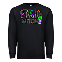 Black basic witch Premium Sweatshirt - CowhideDigitalArt