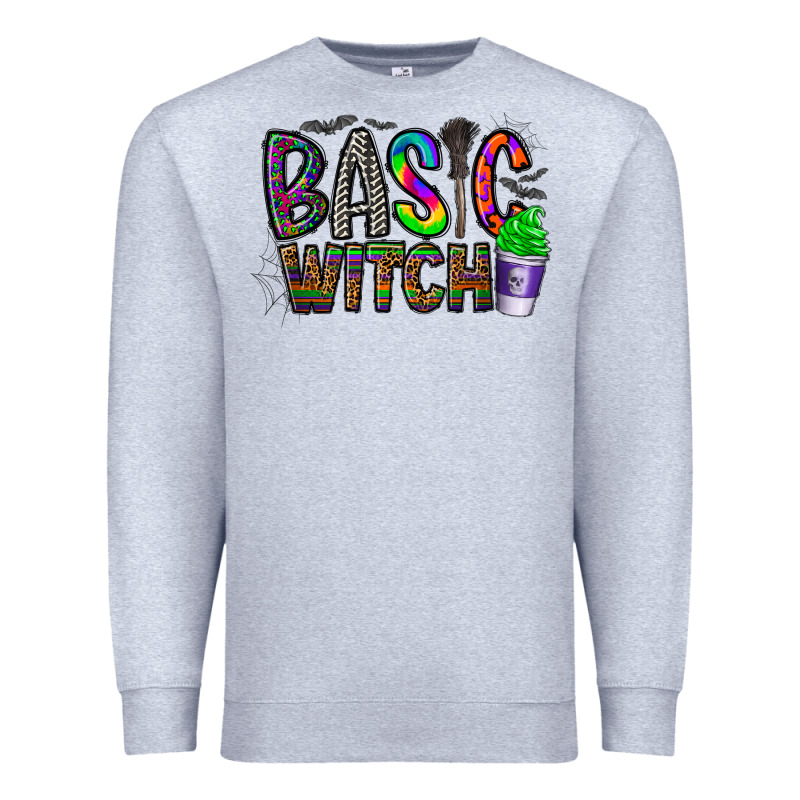 Basic Witch Premium Sweatshirt by CowhideDigitalArt | Teevron