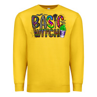 Lemon basic witch Premium Sweatshirt - CowhideDigitalArt