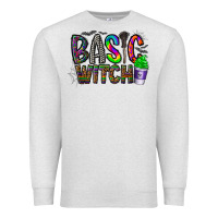 Oatmeal Heather basic witch Premium Sweatshirt - CowhideDigitalArt