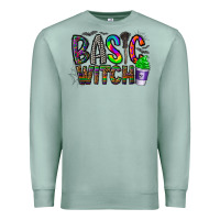 Seafoam basic witch Premium Sweatshirt - CowhideDigitalArt