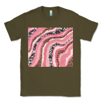 Army Green valentines day watercolor Classic Tee - RanaPortraitStore
