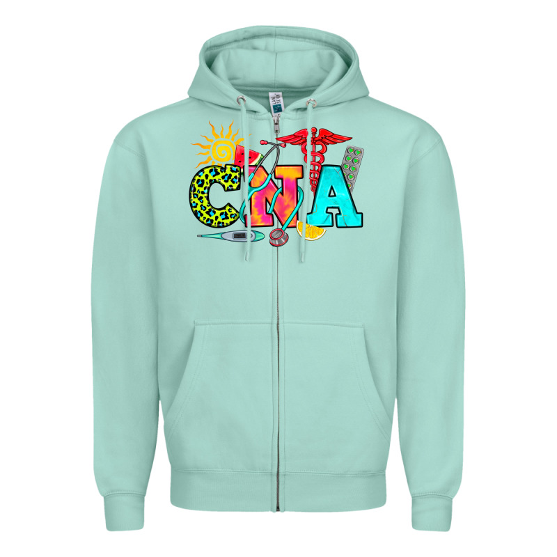 Cna Summer Zipper Hoodie by RanaPortraitStore | Teevron
