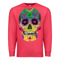 Cardinal sugar skull Premium Sweatshirt - FaDigitalArtStudio