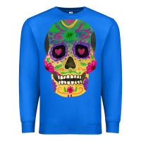 True Royal sugar skull Premium Sweatshirt - FaDigitalArtStudio