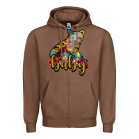 Chestnut baby bear Zipper Hoodie - RanaPortraitStore