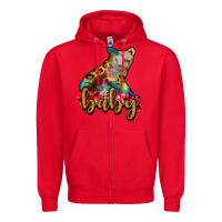 Red baby bear Zipper Hoodie - RanaPortraitStore