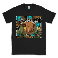 Black western cow Classic Tee - RanaPortraitStore