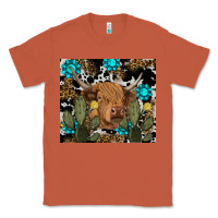 Copper western cow Classic Tee - RanaPortraitStore