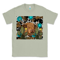 Matcha western cow Classic Tee - RanaPortraitStore