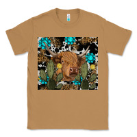 Toasted Coconut western cow Classic Tee - RanaPortraitStore