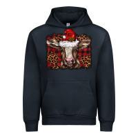 Navy Christmas background baby calf Urban Hoodie - BarkalooDesign