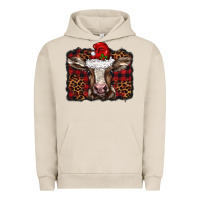Pigment French Oak Christmas background baby calf Urban Hoodie - BarkalooDesign
