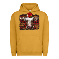 Pigment Peanut Butter Christmas background baby calf Urban Hoodie - BarkalooDesign