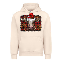 Sandshell Christmas background baby calf Urban Hoodie - BarkalooDesign