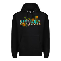 Black western mama cow Premium Hoodie - Artiststas
