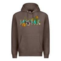 Coffee western mama cow Premium Hoodie - Artiststas