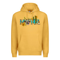 Mustard western mama cow Premium Hoodie - Artiststas