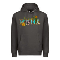 Smoke western mama cow Premium Hoodie - Artiststas