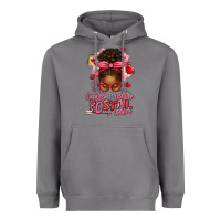 Storm cupid's favorite postal worker afro messy bun Heavyweight Hoodie - texasbilliewilder