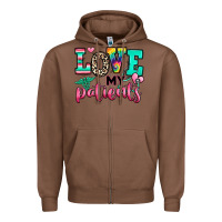 Chestnut love my patients nurse Zipper Hoodie - RanaPortraitStore