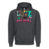 Smoke love my patients nurse Zipper Hoodie - RanaPortraitStore