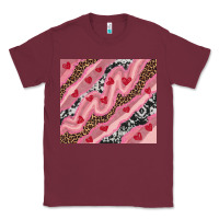 Burgundy valentines day pinky Classic Tee - RanaPortraitStore