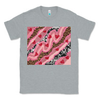 Heather Grey valentines day pinky Classic Tee - RanaPortraitStore