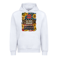 White Western God Bless America Urban Hoodie - LillyAllenDesigns