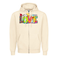 Sandshell love nurse summer Zipper Hoodie - RanaPortraitStore