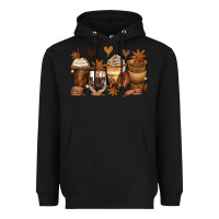Black melanin afro coffee cups Heavyweight Hoodie - Zillion Design Studio