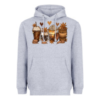 Heather Grey melanin afro coffee cups Heavyweight Hoodie - Zillion Design Studio