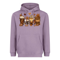 Melanin Afro Coffee Cups Heavyweight Hoodie | Teevron