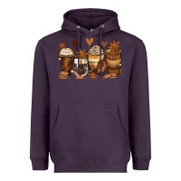 Plum melanin afro coffee cups Heavyweight Hoodie - Zillion Design Studio