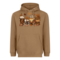 Toasted Coconut melanin afro coffee cups Heavyweight Hoodie - Zillion Design Studio