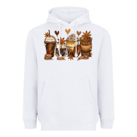White melanin afro coffee cups Heavyweight Hoodie - Zillion Design Studio