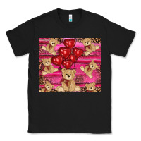 Valentines Day Teddy Bear Tumbler Classic Tee | Teevron