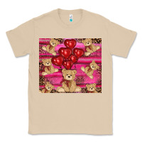 Mushroom valentines day teddy bear tumbler Classic Tee - RanaPortraitStore