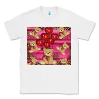 White valentines day teddy bear tumbler Classic Tee - RanaPortraitStore